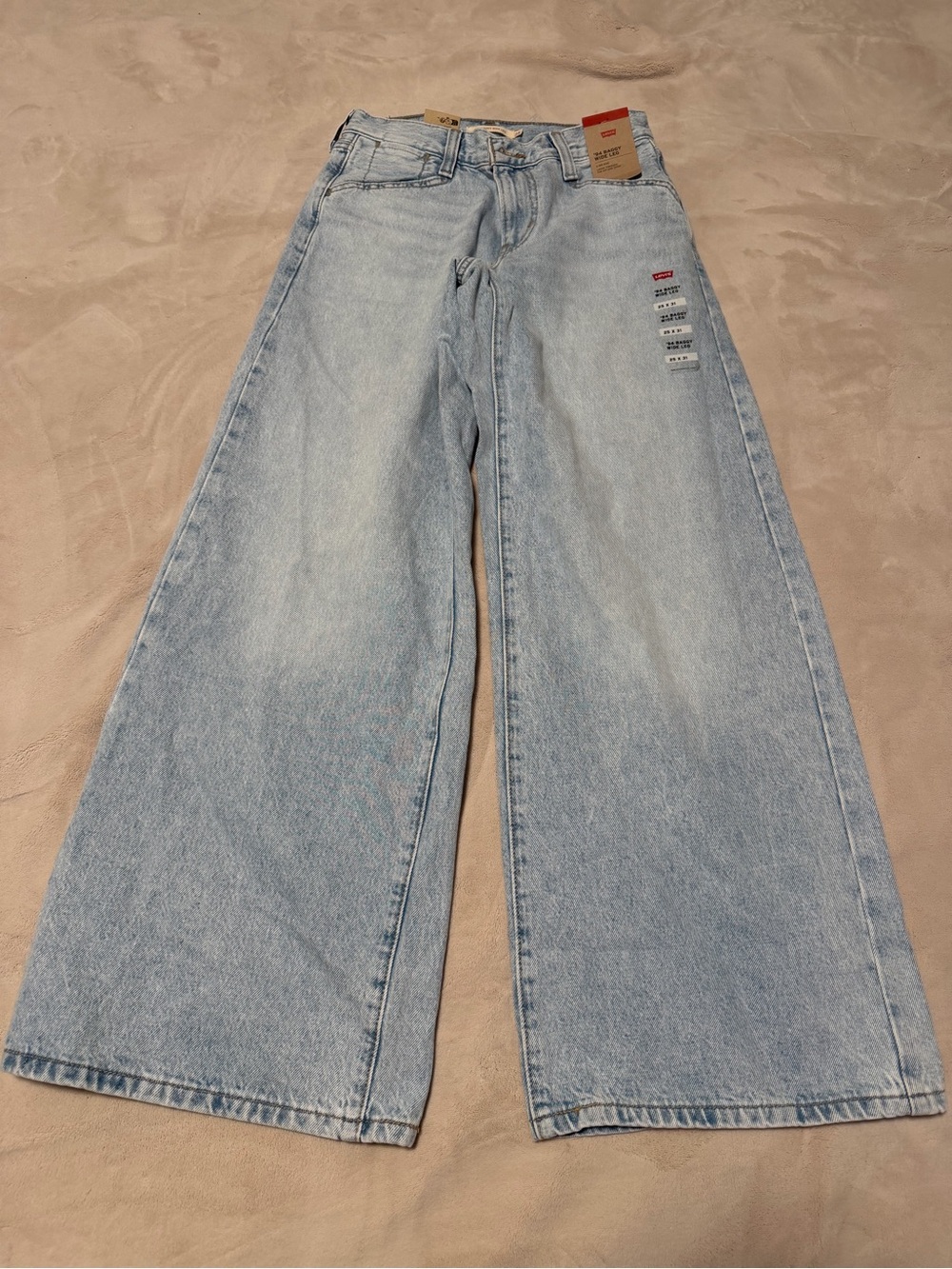 Levi's Light Blue Wide-Leg Women's Jeans